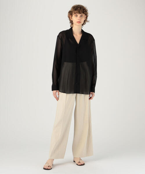 EDITION（エディション）の「L/C TWILL リネンコットン ワイド  