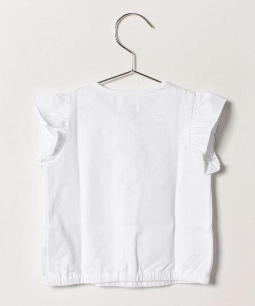 agnes b.（アニエスベー）の「SAE0 L TS ベビー サラエボハートTシャツ（Tシャツ/カットソー・キッズ・ホワイト・18M/1YEAR）」の2枚目の写真