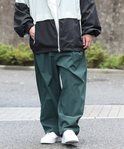 re_k by JUNRED（レクバイジュンレッド）の「re_k by JUNRED / ツータックモンスターワイドライトパンツ（その他パンツ・メンズ・ブラック/キナリ/グリーン・S/L/M）」の14枚目の写真