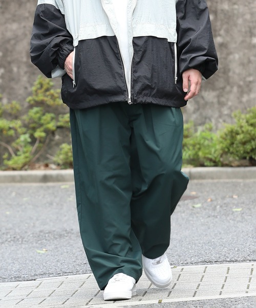 re_k by JUNRED（レクバイジュンレッド）の「re_k by JUNRED / ツータックモンスターワイドライトパンツ（その他パンツ・メンズ・ブラック/キナリ/グリーン・S/L/M）」の15枚目の写真