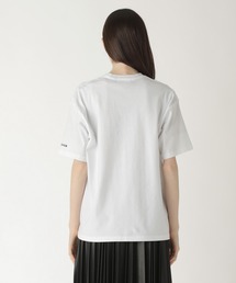 ズッカ ドット デザイン Tシャツ 白 ZUCCa（ズッカ）の「ドットプリントT/Tシャツ（Tシャツ