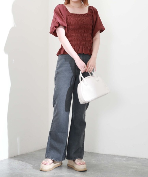 archives（アルシーヴ）の「スリットデニム（デニムパンツ・レディース・ブラック/ブルー/サックスブルー・SMALL/MEDIUM）」の15枚目の写真