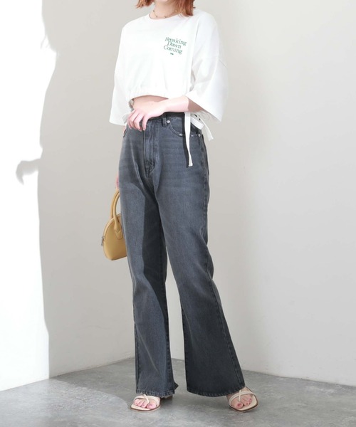 archives（アルシーヴ）の「スリットデニム（デニムパンツ・レディース・ブラック/ブルー/サックスブルー・SMALL/MEDIUM）」の18枚目の写真