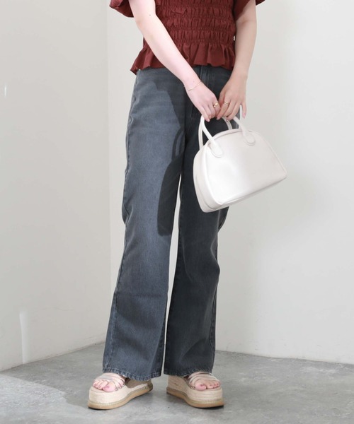 archives（アルシーヴ）の「スリットデニム（デニムパンツ・レディース・ブラック/ブルー/サックスブルー・SMALL/MEDIUM）」の13枚目の写真