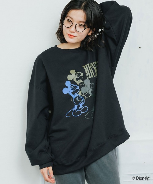 WCJ ミッキーマウス オーバーサイズスウェット グレー WCJ ミッキーマウス オーバーサイズスウェット グレー WCJ