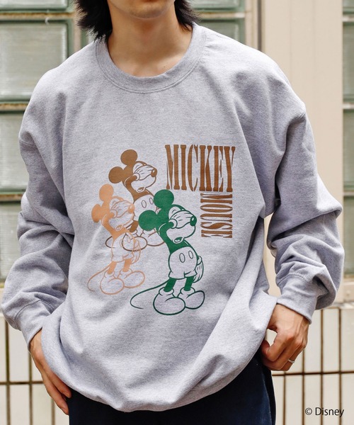 MICKEY MOUSE（ミッキーマウス）の「ROOPTOKYO別注:<MICKEY> クルー