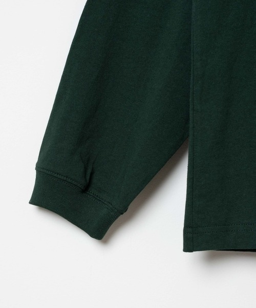 WEGO（ウィゴー）の「WEGO/ヘビーウエイト スタジアムロゴロンT（Tシャツ/カットソー・メンズ・ダークグリーン/サックスブルー/オレンジ/グレー系その他・MEDIUM/LARGE）」の12枚目の写真