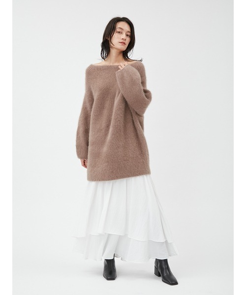 FRAY I.D(フレイアイディー)の「ワッシャーティアードスカート(スカート・レディース・ホワイト/ブラック/グリーン・1/0)」の18枚目の写真