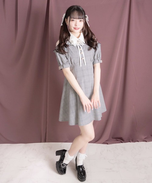 セール レース切替ビジュブローチワンピース ワンピース Rojita ロジータ のファッション通販 Zozotown