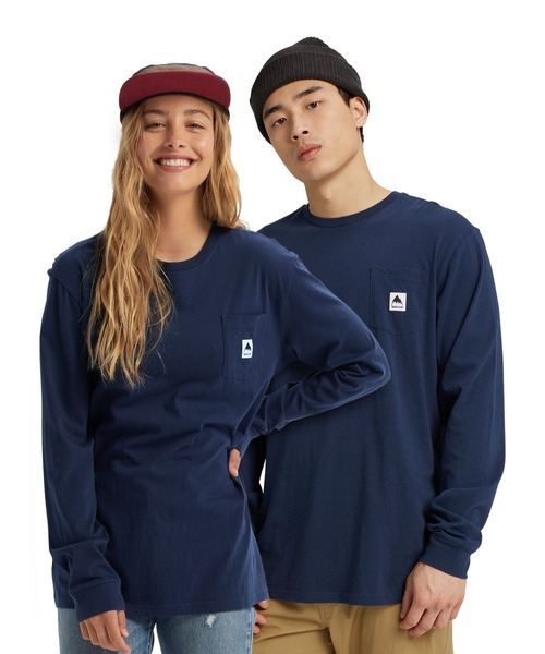 BURTON(バートン)の「Colfax ロングスリーブ Tシャツ(Tシャツ/カットソー・メンズ・グレー/ホワイト/ネイビー/ブラック・S/M/L/XS/XL/XXS)」の4枚目の写真