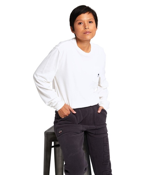 BURTON(バートン)の「Colfax ロングスリーブ Tシャツ(Tシャツ/カットソー・メンズ・グレー/ホワイト/ネイビー/ブラック・S/M/L/XS/XL/XXS)」の6枚目の写真