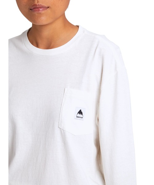 BURTON(バートン)の「Colfax ロングスリーブ Tシャツ(Tシャツ/カットソー・メンズ・グレー/ホワイト/ネイビー/ブラック・S/M/L/XS/XL/XXS)」の8枚目の写真