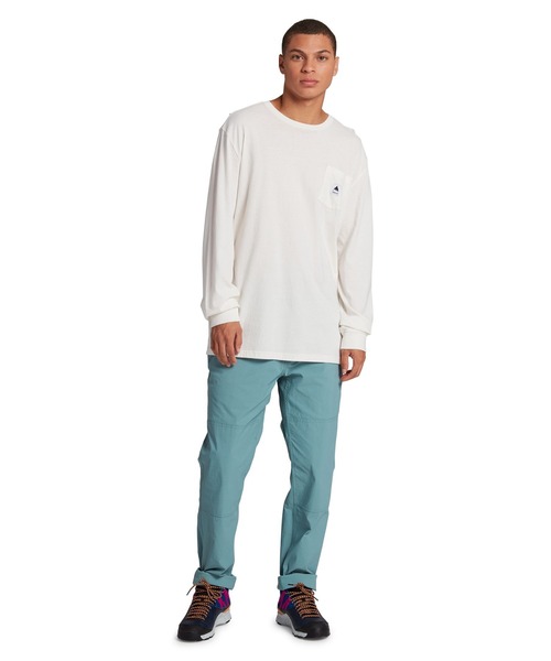 BURTON(バートン)の「Colfax ロングスリーブ Tシャツ(Tシャツ/カットソー・メンズ・グレー/ホワイト/ネイビー/ブラック・S/M/L/XS/XL/XXS)」の9枚目の写真