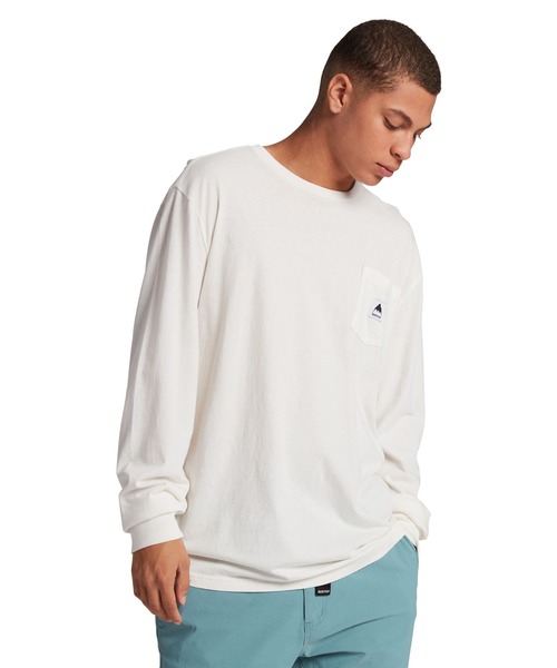 BURTON(バートン)の「Colfax ロングスリーブ Tシャツ(Tシャツ/カットソー・メンズ・グレー/ホワイト/ネイビー/ブラック・S/M/L/XS/XL/XXS)」の10枚目の写真