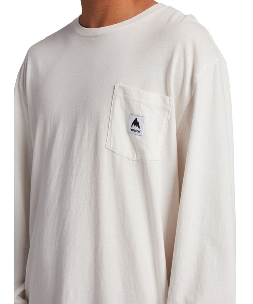 BURTON(バートン)の「Colfax ロングスリーブ Tシャツ(Tシャツ/カットソー・メンズ・グレー/ホワイト/ネイビー/ブラック・S/M/L/XS/XL/XXS)」の12枚目の写真