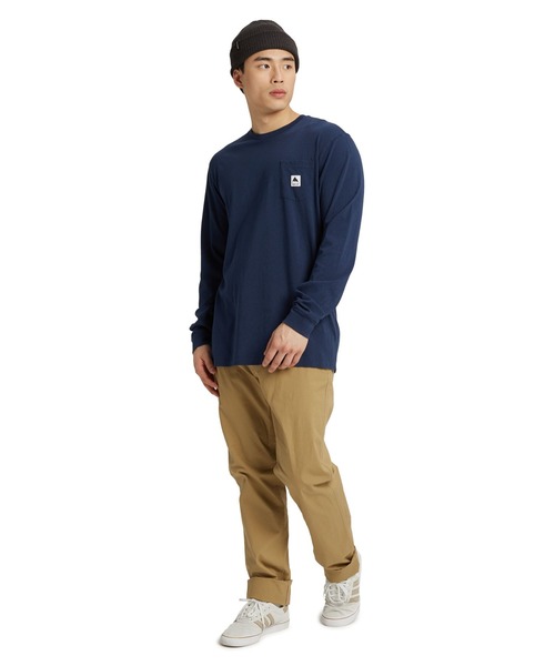 BURTON(バートン)の「Colfax ロングスリーブ Tシャツ(Tシャツ/カットソー・メンズ・グレー/ホワイト/ネイビー/ブラック・S/M/L/XS/XL/XXS)」の18枚目の写真