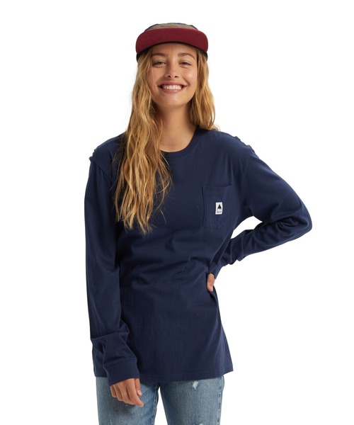 BURTON(バートン)の「Colfax ロングスリーブ Tシャツ(Tシャツ/カットソー・メンズ・グレー/ホワイト/ネイビー/ブラック・S/M/L/XS/XL/XXS)」の15枚目の写真