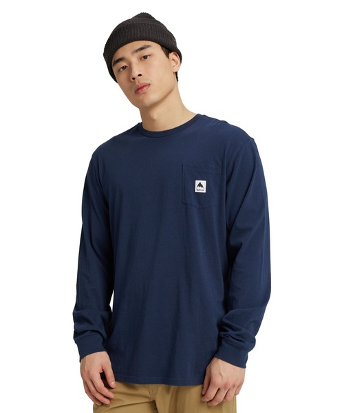 BURTON（バートン）の「Colfax ロングスリーブ Tシャツ（Tシャツ/カットソー・メンズ・ホワイト/グレー/ネイビー/ブラック/コバルトブルー・S/M/L/XL/XS/XXS）」の14枚目の写真