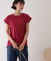 DRESKIP | 【接触冷感】きれい見えTシャツ(Tシャツ/カットソー)