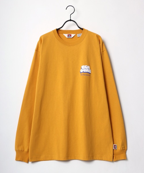 BEN DAVIS(ベンデイビス)の「BEN DAVIS/ベンデイビス ビッグシルエット グラフィティ バブルロゴ バックプリント ロングスリーブTシャツ(Tシャツ/カットソー・メンズ・ホワイト/ブラック/イエロー/パープル・M/L/XL)」の15枚目の写真