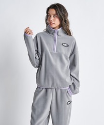 ROXY（ロキシー）の「RISE UP STAND/ロキシーハーフジップスタンドカラープルオーバー（スウェット）」