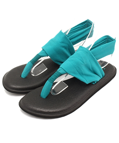 sanuk(サヌーク)の「SANUK / "Yoga Sling 2" サンダル(サンダル・レディース・ブラック/ロイヤルブルー・5/6/8/7)」の1枚目の写真