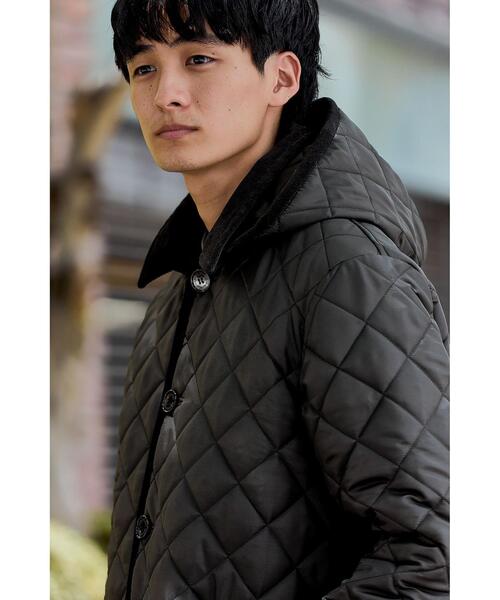 Traditional Weatherwear（トラディショナルウェザーウェア）の「【別注】＜Traditional Weatherwear＞WAVERLY HOOD ジャケット（その他アウター・メンズ・ネイビー/ダークグレー・38/40/42）」の5枚目の写真