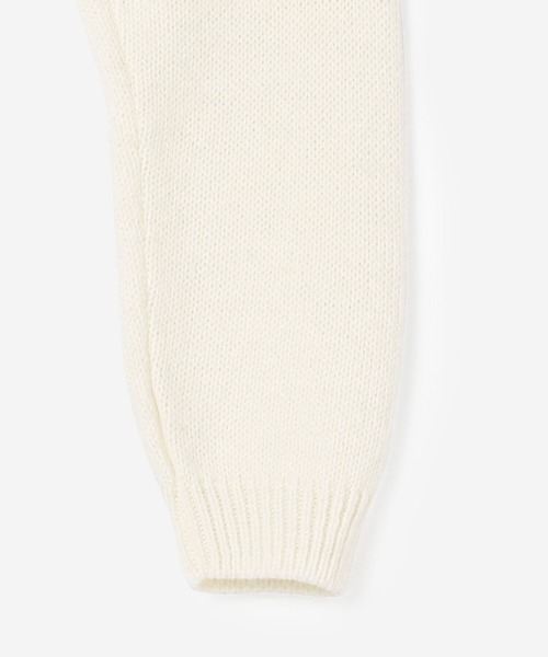 Bshop（ビショップ）の「CORDERA | リブカラ―ニットカーディガン WOMEN（カーディガン/ボレロ・レディース・Nat/グレー・ONE SIZE）」の8枚目の写真