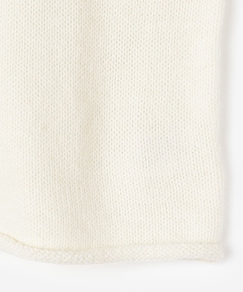 Bshop（ビショップ）の「CORDERA | リブカラ―ニットカーディガン WOMEN（カーディガン/ボレロ・レディース・Nat/グレー・ONE SIZE）」の9枚目の写真