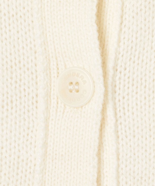 Bshop（ビショップ）の「CORDERA | リブカラ―ニットカーディガン WOMEN（カーディガン/ボレロ・レディース・Nat/グレー・ONE SIZE）」の10枚目の写真