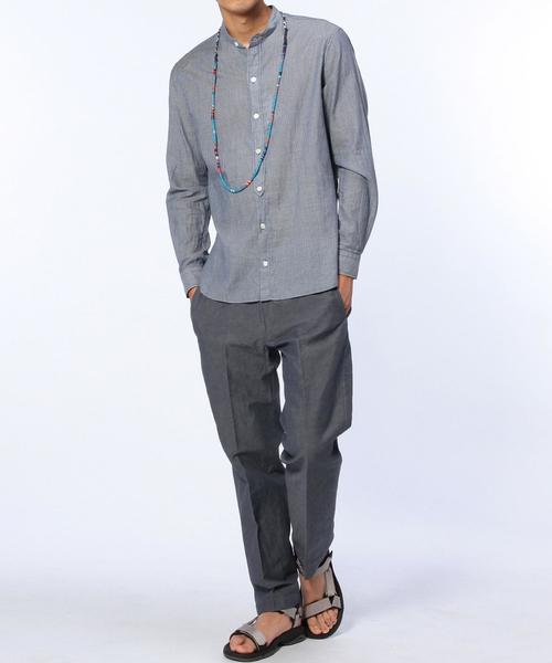 UNITED ARROWS（ユナイテッドアローズ）の「UAND HRL BAND SLIM◆（シャツ/ブラウス・メンズ・ネイビー・X-LARGE/X-SMALL/MEDIUM/LARGE/XX-LARGE/SMALL）」の5枚目の写真