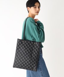 OPAQUE.CLIP | キルティングトートバッグ【A4サイズ収納可能】(トートバッグ)