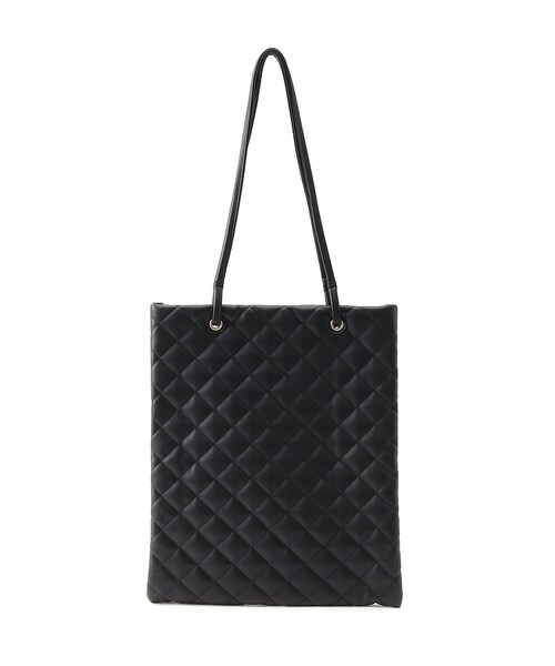 OPAQUE.CLIP（オペークドットクリップ）の「◆キルティングトートバッグ【A4サイズ収納可能】（トートバッグ・レディース・ブラック/ブラック系/ダークグリーン系・00）」の20枚目の写真