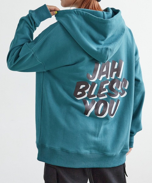 PBLIM(ページボーイリム)の「PAGEBOYLIM/フラッフィーロゴスウェット(パーカー・レディース・ブラック/グレー/ブルーグリーン・MEDIUM/LARGE)」の1枚目の写真