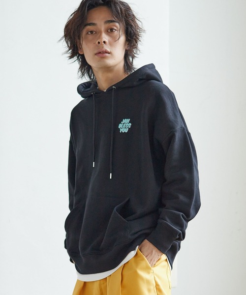 PBLIM(ページボーイリム)の「PAGEBOYLIM/フラッフィーロゴスウェット(パーカー・レディース・ブラック/グレー/ブルーグリーン・MEDIUM/LARGE)」の15枚目の写真