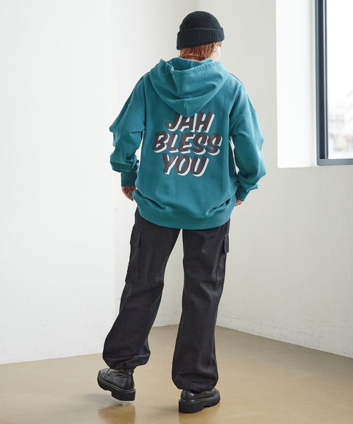 PBLIM(ページボーイリム)の「PAGEBOYLIM/フラッフィーロゴスウェット(パーカー・レディース・ブラック/グレー/ブルーグリーン・MEDIUM/LARGE)」の18枚目の写真