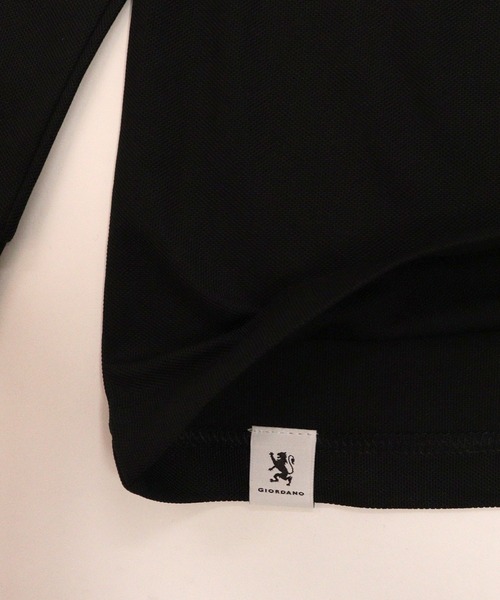 GIORDANO（ジョルダーノ）の「[GIORDANO] ライオン刺繍ロングスリーブポロシャツ（ポロシャツ・レディース・ホワイト/ブラック・LARGE/MEDIUM/X-LARGE）」の15枚目の写真