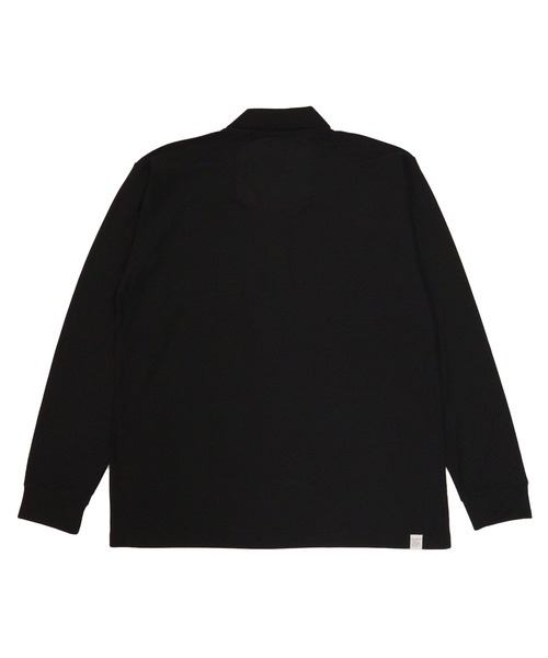 GIORDANO（ジョルダーノ）の「[GIORDANO] ライオン刺繍ロングスリーブポロシャツ（ポロシャツ・レディース・ホワイト/ブラック・LARGE/MEDIUM/X-LARGE）」の9枚目の写真