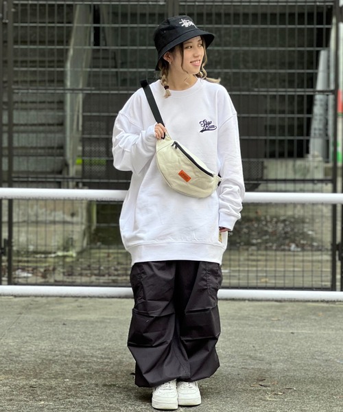 SKOOKUM（スクーカム）の「SKOOKUMサークル刺繍スウェット（スウェット・メンズ・ホワイト/ブラック・M/L）」の9枚目の写真