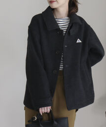 GEVACO | 【GEVACO/ゲバコ】ウールモッサ ステンカラーショートコート(ステンカラーコート)
