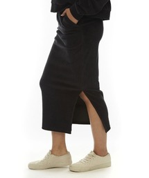 【直営店限定】BILLABONG レディース CUT VELOURS LONG SKIRT ロングスカート 【2022年秋冬モデル】/ビラボンベロアスカート