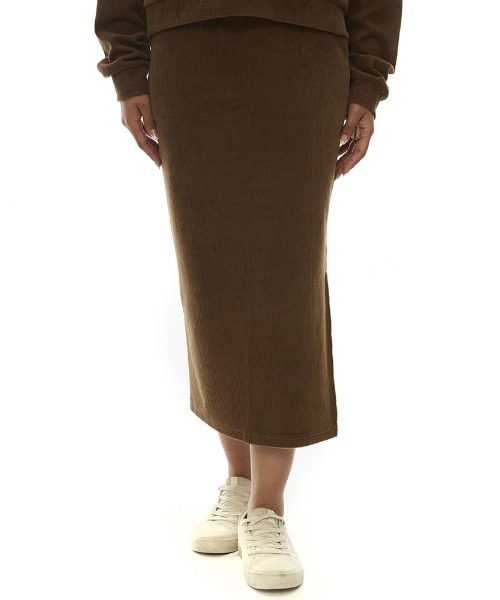 BILLABONG(ビラボン)の「【直営店限定】BILLABONG レディース CUT VELOURS LONG SKIRT ロングスカート 【2022年秋冬モデル】/ビラボンベロアスカート(スカート・レディース・ブラック/ブラウン・MEDIUM/LARGE)」の12枚目の写真