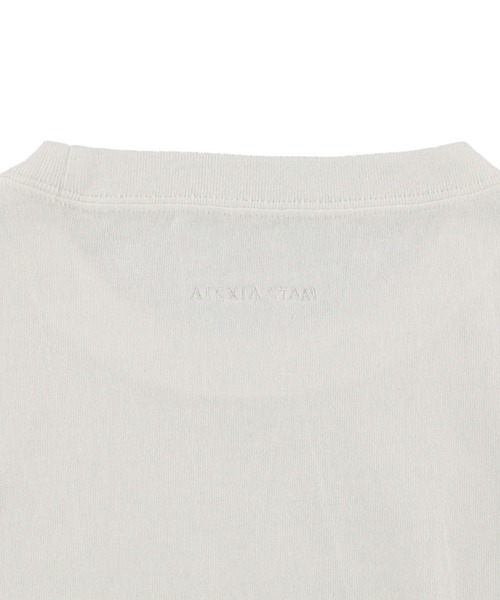ALEXIA STAM（アリシアスタン）の「Tuck Sleeve Tee / タックスリーブT（Tシャツ/カットソー・レディース・カーキ/チャコールグレー/オフホワイト/パープル・FREE）」の21枚目の写真