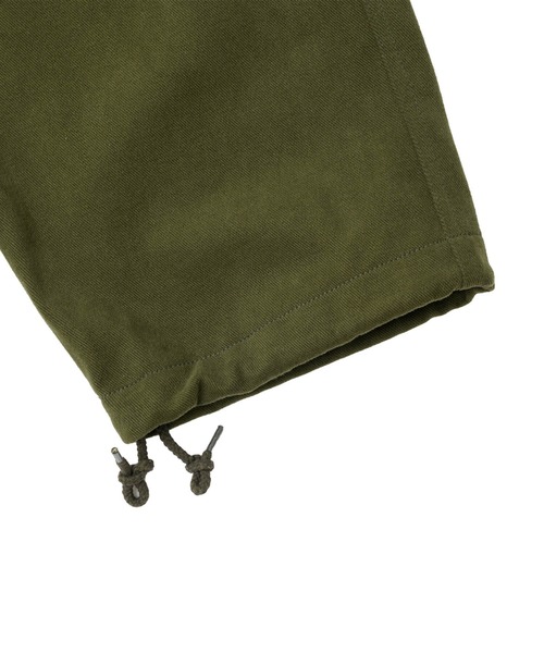 EXAMPLE(エグザンプル)の「EXAPLE EX MADE IN PEACE CARGO PANTS(カーゴパンツ・メンズ・オリーブ/ブルー系/ブラック・L/M/XL)」の9枚目の写真