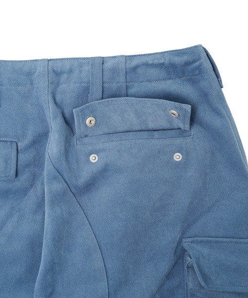 EXAMPLE(エグザンプル)の「EXAPLE EX MADE IN PEACE CARGO PANTS(カーゴパンツ・メンズ・オリーブ/ブルー系/ブラック・L/M/XL)」の15枚目の写真