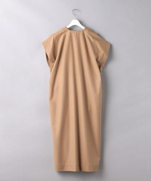 SACRA(サクラ)の「<SACRA>MLT Vネック ワンピース(ワンピース・レディース・ブラック/ベージュ・38)」の7枚目の写真