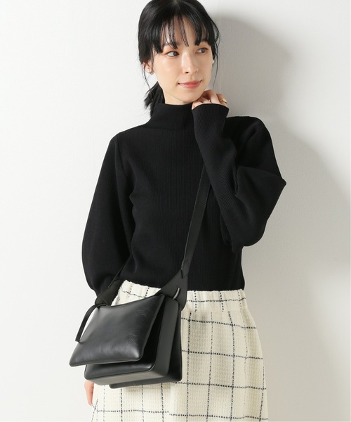 Noble（ノーブル）の「《追加》バルーンスリーブニット（ニット/セーター・レディース・ブラック/ベージュ・FREE）」の12枚目の写真