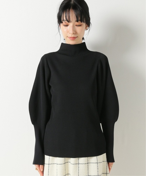 Noble（ノーブル）の「《追加》バルーンスリーブニット（ニット/セーター・レディース・ブラック/ベージュ・FREE）」の13枚目の写真