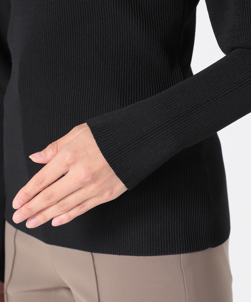 Noble（ノーブル）の「《追加》バルーンスリーブニット（ニット/セーター・レディース・ブラック/ベージュ・FREE）」の20枚目の写真