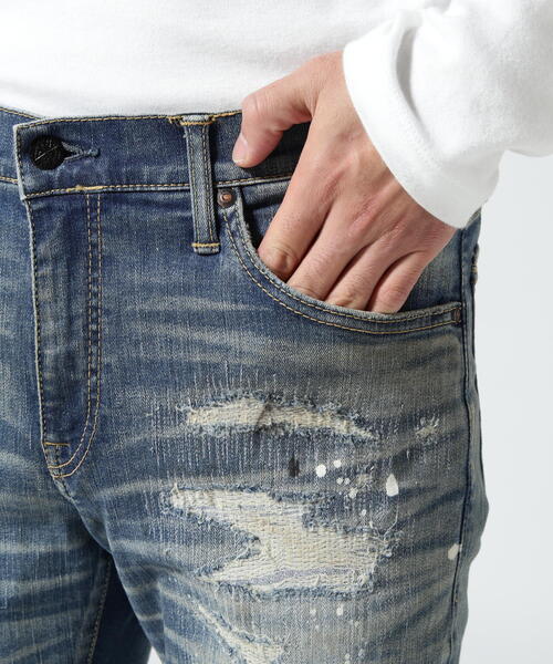 surt（サート）の「SURT/サート/ブロークンデニム（デニムパンツ・メンズ・ブルー・S/M/L/XS/XL）」の16枚目の写真